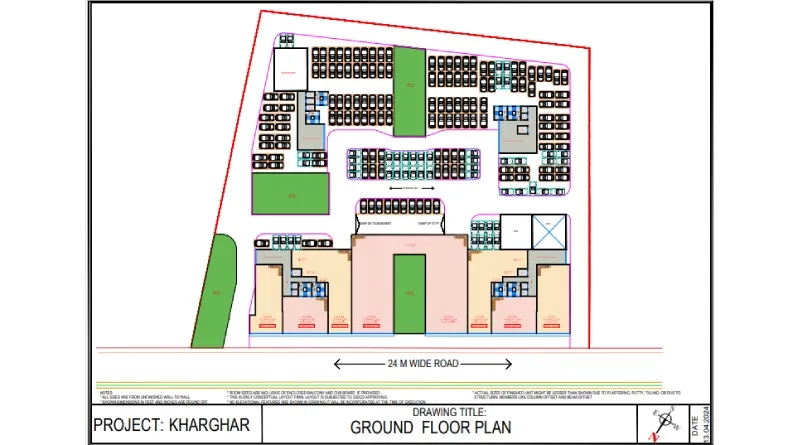 Domus Kharghar Map typical plan