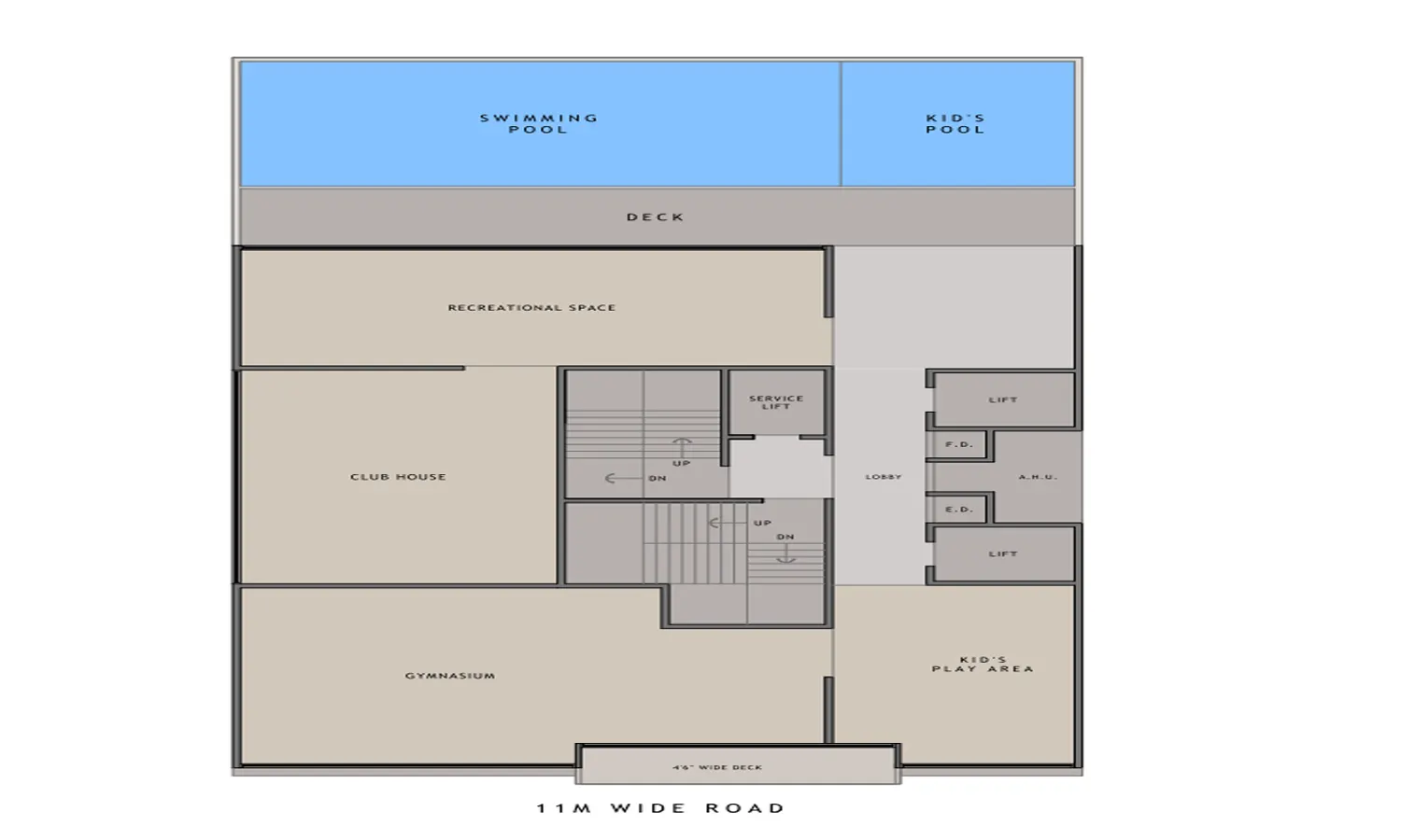Platinum Westwoods Map typical plan