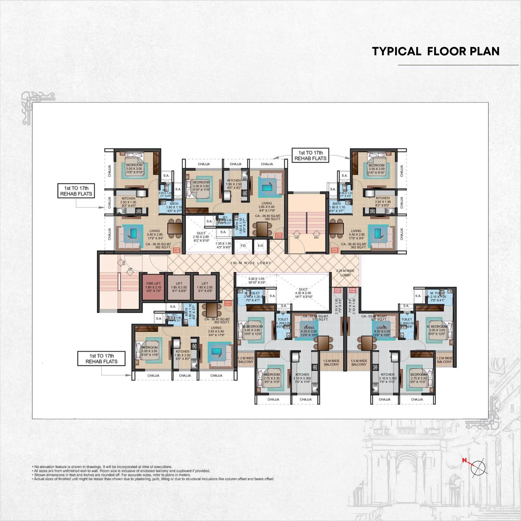Landmark lapalacio masterplan Map typical plan