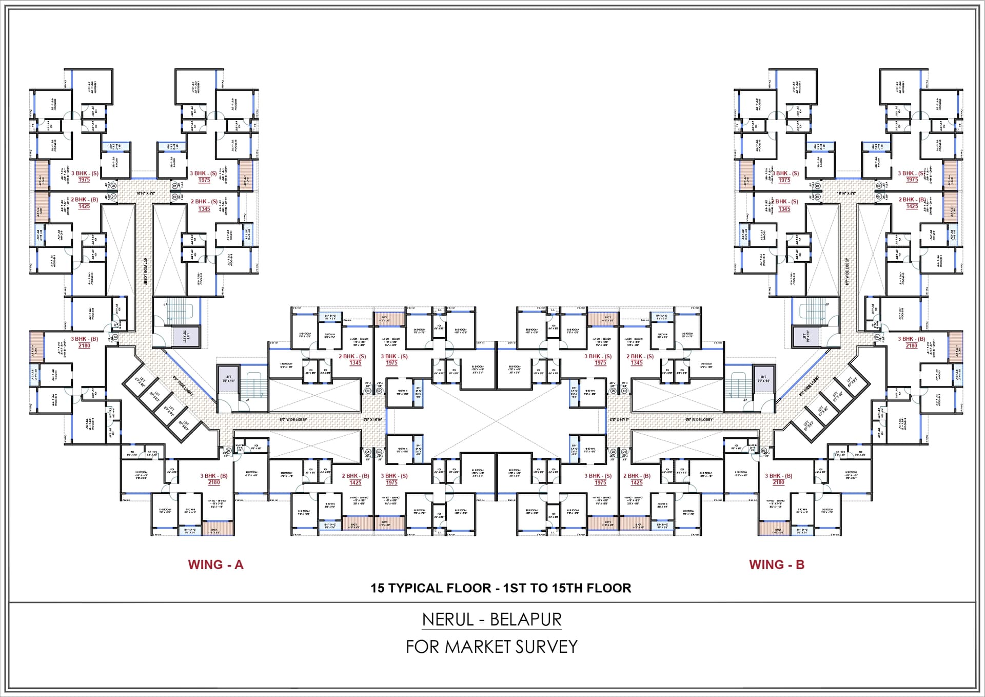 projects in belapur typical plan