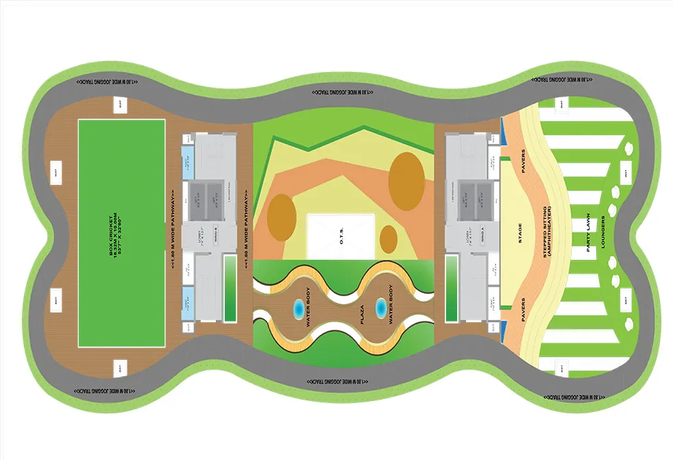 gami mafco vashi Map typical plan