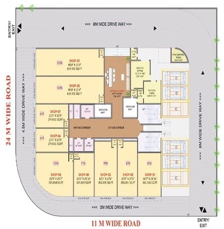 span empress ulwe ground floor map