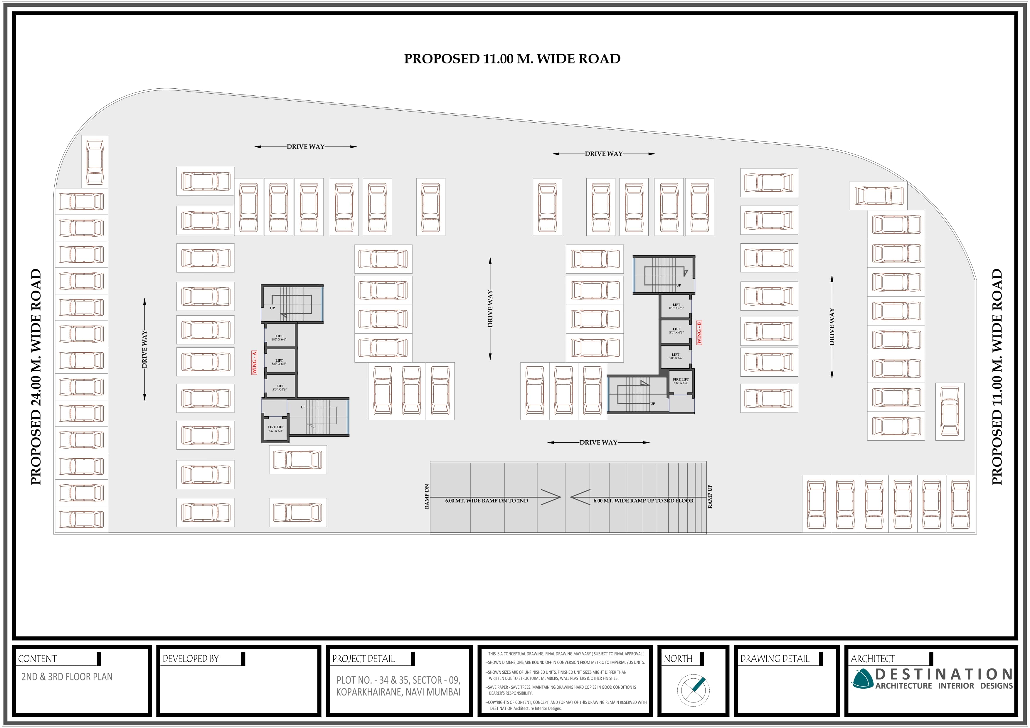 Gami Koperkhairane Map typical plan