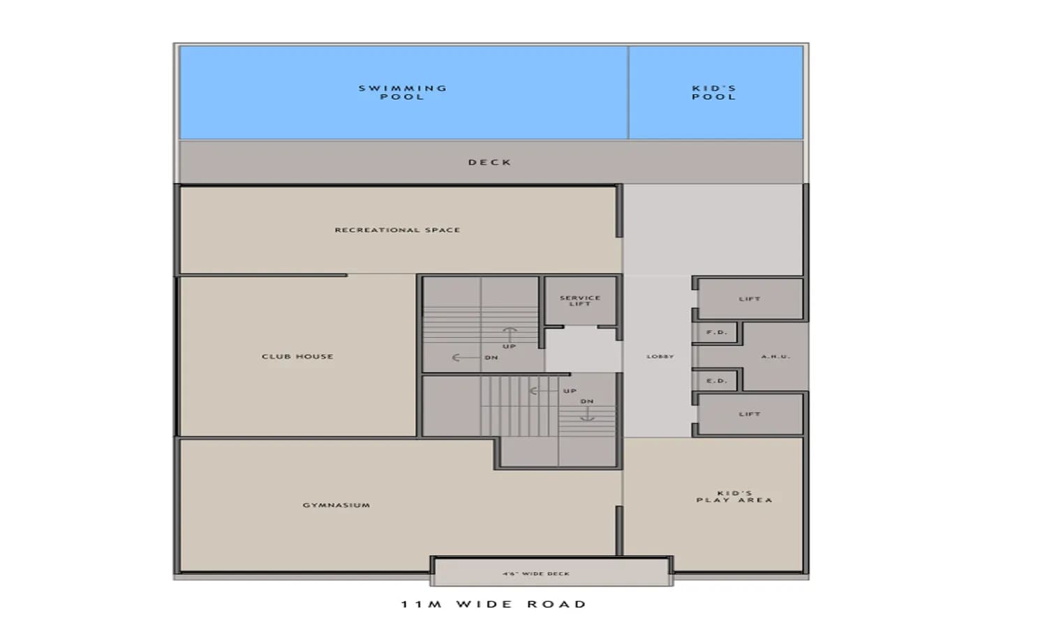 Platinum Westwoods Map typical plan