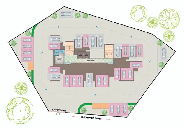 Landmark lapalacio masterplan Map typical plan