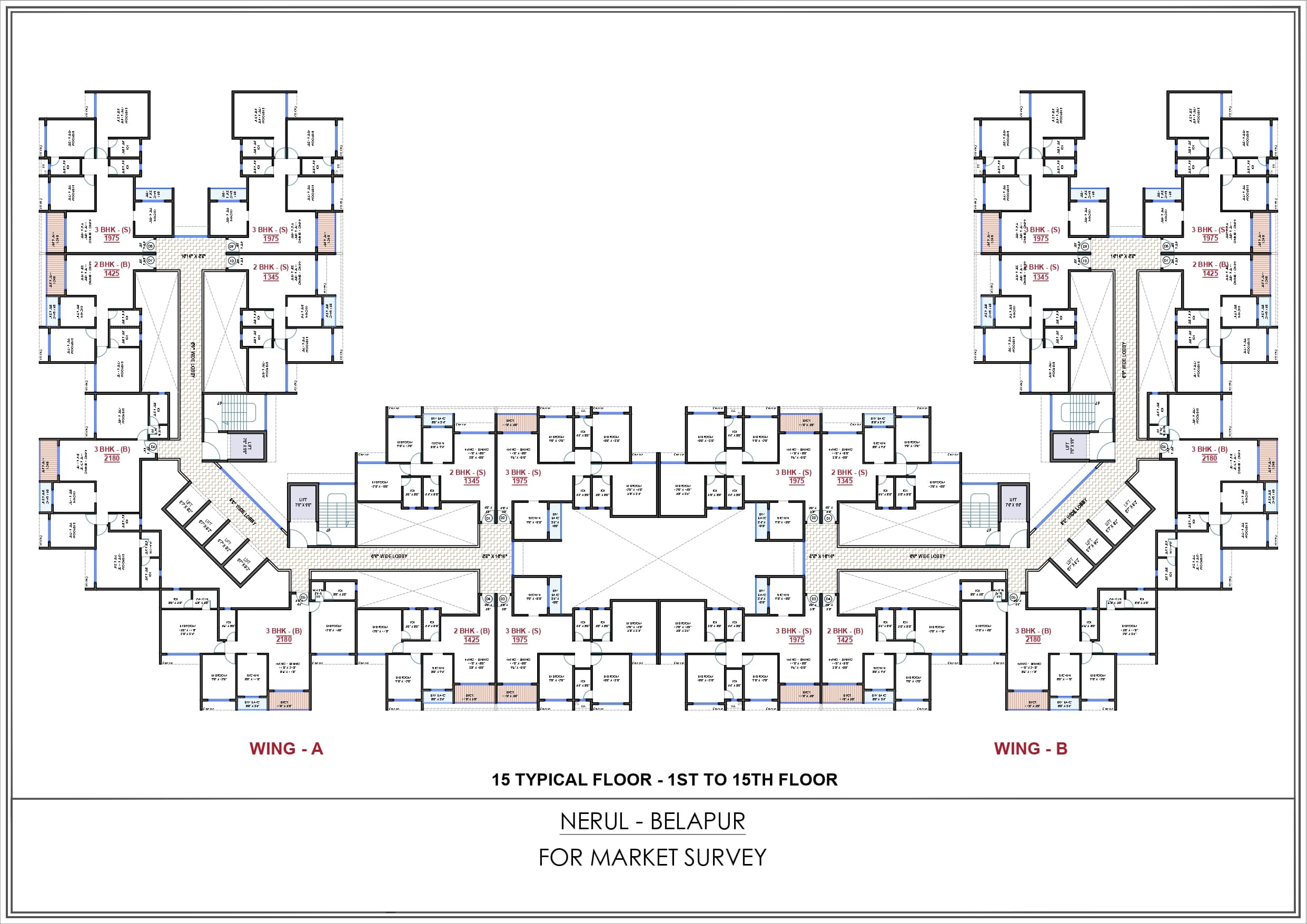projects in belapur typical plan
