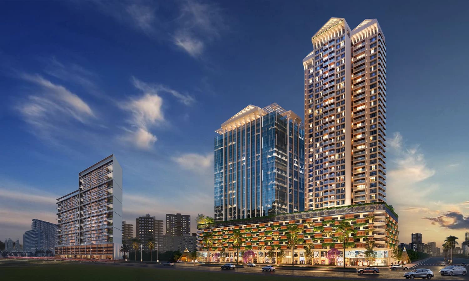 Paradise Sai World Pyramid in Nerul