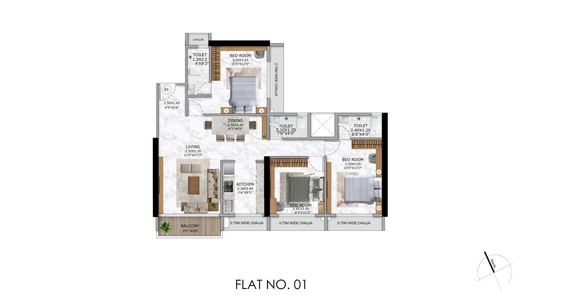 Bhoomi_Serenity- Kharghar FLAT NO. 01. 3 BHK pdf.webp