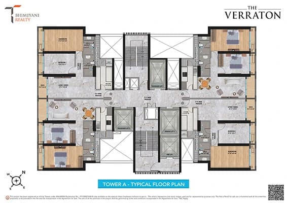 the verraton tower-A typical-floor-plan-.webp