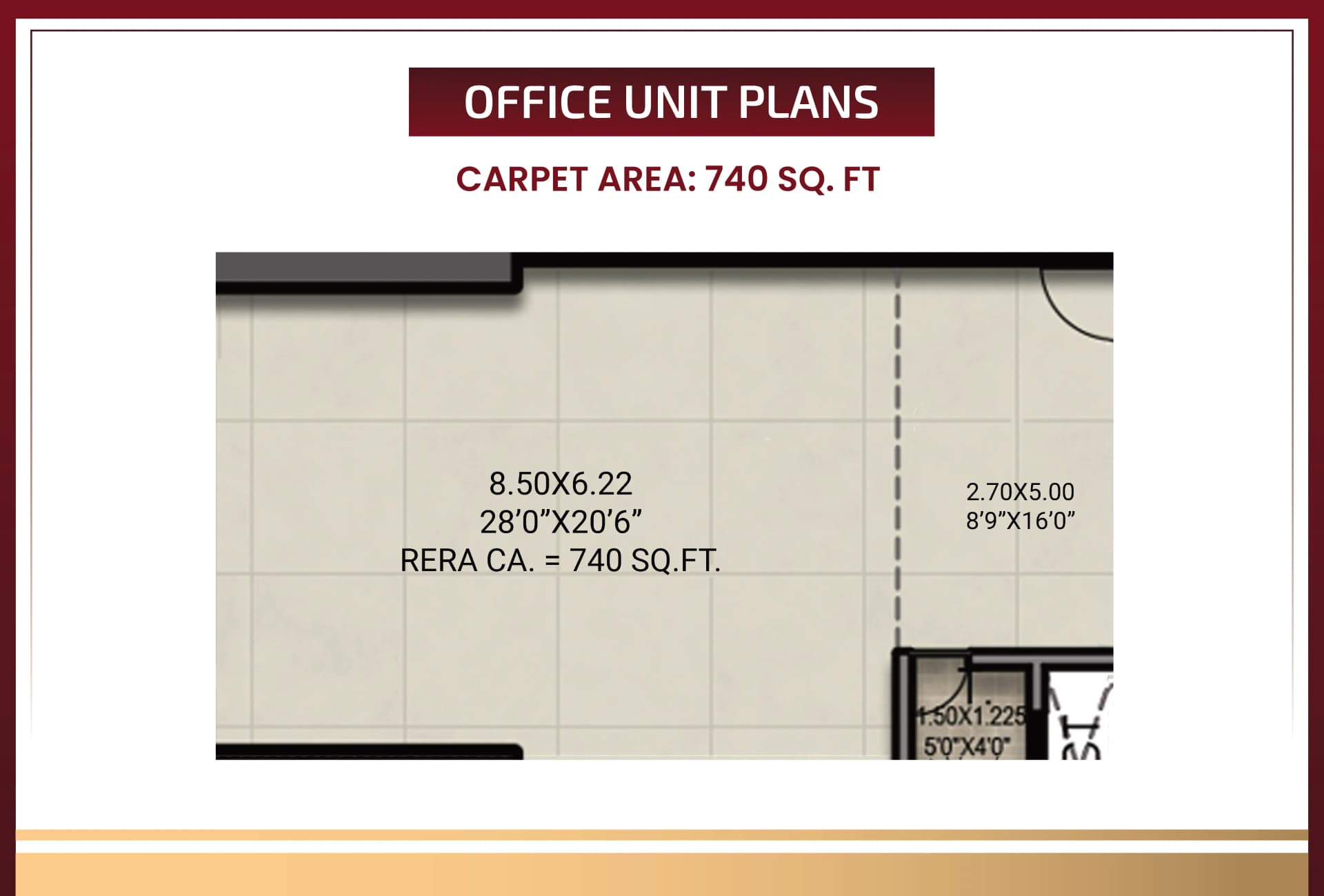 Emperia C2 740 Sqft Office Space.webp