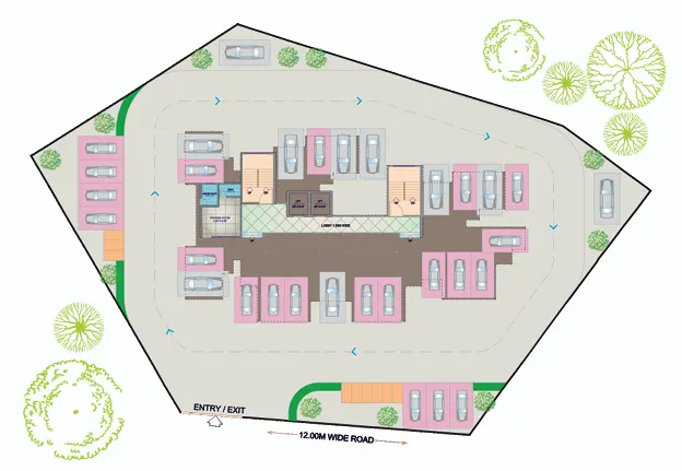 Landmark lapalacio masterplan Map typical plan