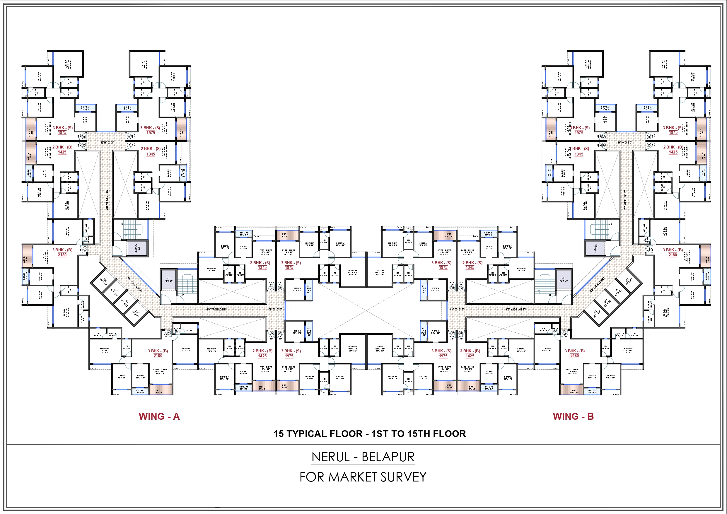projects in belapur typical plan