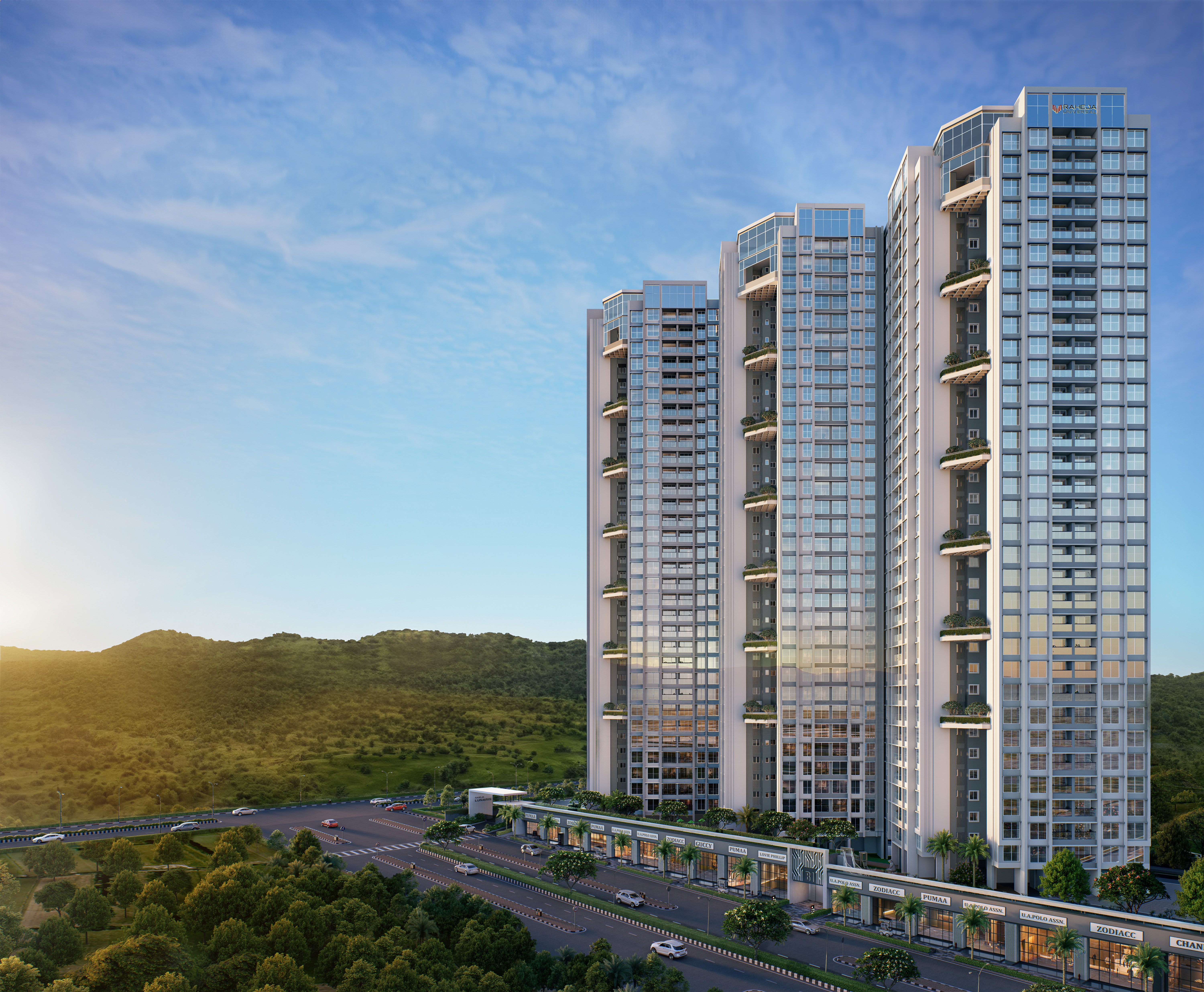 raheja lunaris juinagar main images