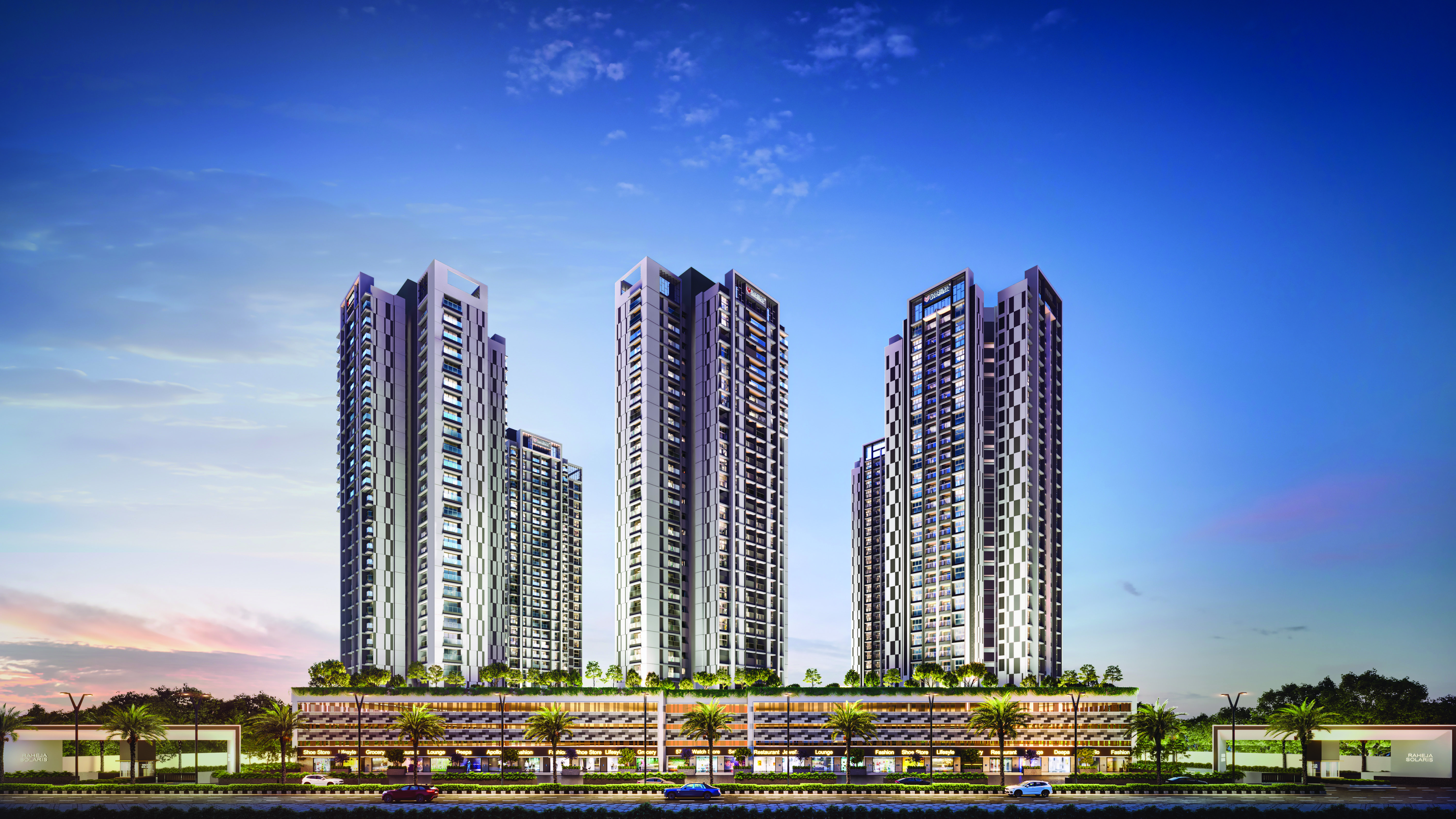 raheja solaris juinagar, 2BHK flat for sale in Juinagar, Residential apartment in Juinagar, New flats in juinagar, Residential apartment for sale in Juinagar